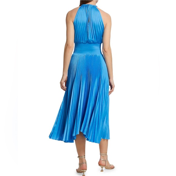 A.L.C Renzo Ii Dress in Blue Sea - Picture 3 of 7